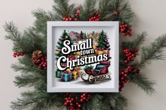 Retro Small Town Christmas Png Product Image 4