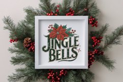 Retro Jingle Bells Clipart PNG Product Image 4