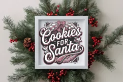 Cookies for Santa Christmas Png Product Image 3