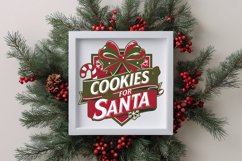 Retro Cookies for Santa Png Product Image 4