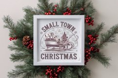 Small Town Christmas Bow PNG Product Image 3