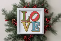 Love Christmas File PNG Sublimation Product Image 4