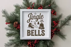 Retro Jingle Bells Clipart PNG Product Image 3