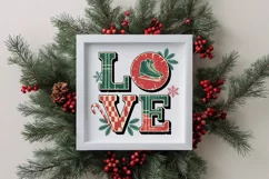 Retro Love Clipart PNG Product Image 3