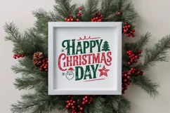Happy Christmas Day Christmas File PNG Sublimation File Product Image 4