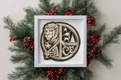 Christmas Peace Retro DTG PNG Product Image 4