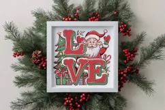 Retro Love Clipart PNG Product Image 4