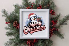 Vibrant Merry Christmas Clipart PNG Product Image 3