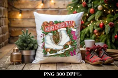 Merry Christmas Ice Skates Png Product Image 1