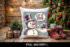 Let It Snow Christmas Png Product Image 4