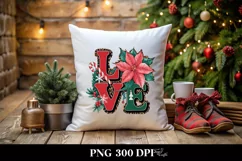 Love Poinsettia Png Product Image 5
