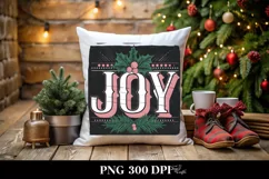 Joy Christmas Lights Clipart Png Product Image 4
