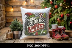 Cookies for Santa Christmas Png Product Image 1