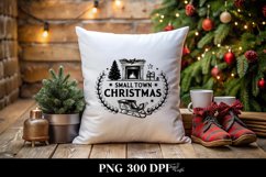 Small Town Christmas Crest Png Product Image 4