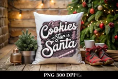 Cookies for Santa Christmas Png Product Image 5