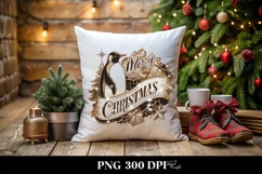 Vibrant Merry Christmas Clipart PNG Product Image 5