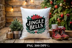 Retro Jingle Bells Clipart PNG Product Image 1