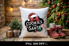 Retro Cookies for Santa Png Product Image 4