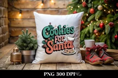 Cookies for Santa Christmas Png Product Image 1