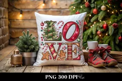 Love Christmas Illustration PNG Product Image 4