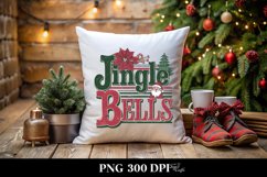Retro Jingle Bells Clipart PNG Product Image 5