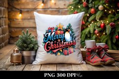 Vibrant Merry Christmas Clipart PNG Product Image 4