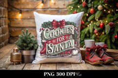 Cookies for Santa Christmas Png Product Image 4