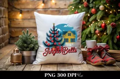 Retro Jingle Bells Christmas Png Product Image 4