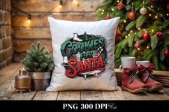 Cookies for Santa Christmas Png Product Image 5