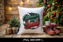 Cookies for Santa Christmas Png Product Image 5