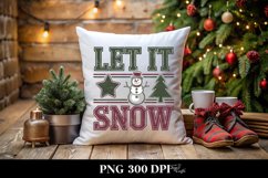 Let It Snow Christmas Png Product Image 4
