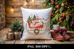 Merry Christmas Illustration PNG Product Image 1