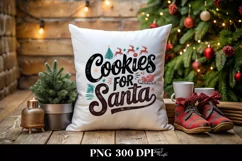 Retro Cookies for Santa Png Product Image 4