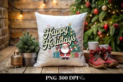 Happy Holidays Christmas Png Product Image 1