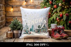 Let It Snow Christmas Png Product Image 4