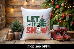 Let It Snow Christmas Png Product Image 5