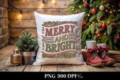 Merry and Bright Christmas Png Product Image 5