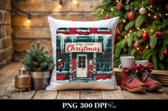 Small town Christmas Png Product Image 4