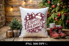 Happy Holidays Christmas Png Product Image 5