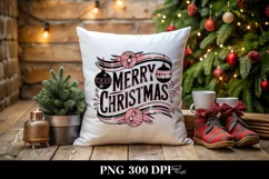 Retro Merry Christmas Png Product Image 4