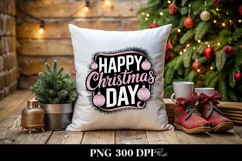 Happy Christmas Day Christmas File PNG Sublimation File Product Image 5