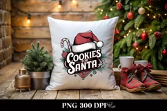 Retro Cookies for Santa Png Product Image 1