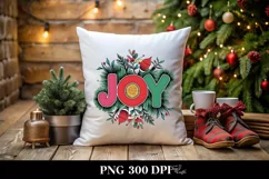Retro Joy Christmas PNG Product Image 1