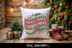 Retro Small Town Christmas Png Product Image 4