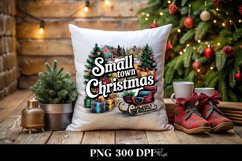 Retro Small Town Christmas Png Product Image 1