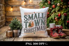 Small town Christmas Christmas Png Product Image 4