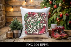 Cookies for Santa Christmas Png Product Image 5