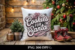 Cookies for Santa Christmas Png Product Image 4