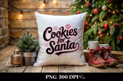 Cookies for Santa Christmas Png Product Image 1