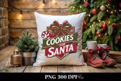 Retro Cookies for Santa Png Product Image 1
